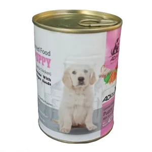 کنسرو غذای توله سگ آدی مدل puppy_425 وزن ۴۲۵ گرم