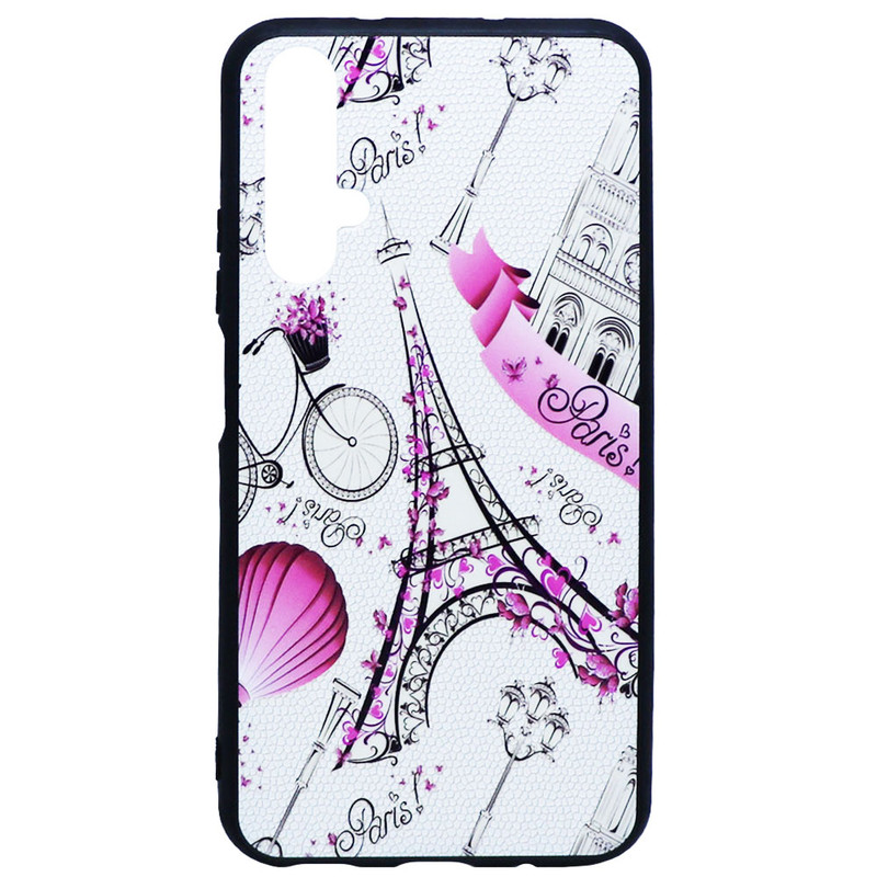 کاور طرح Eiffel and Bike مدل MH-01 مناسب برای گوشی موبایل هوآوی Nova 5T