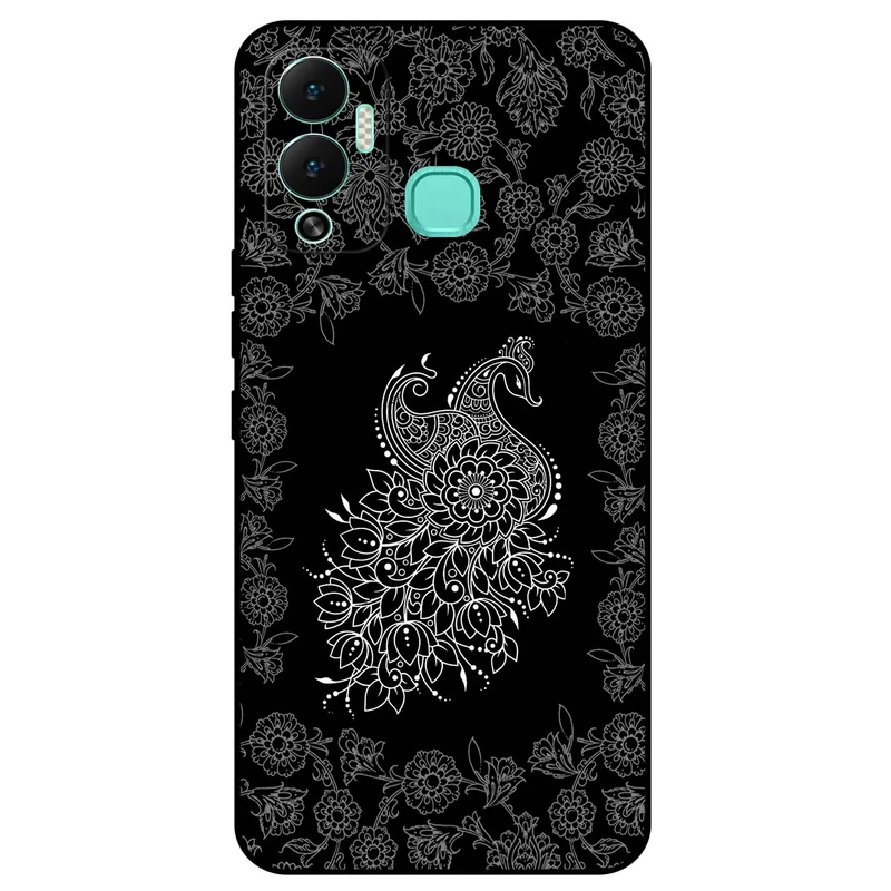 کاور مگافون طرح ققنوس مدل 7425 مناسب برای گوشی موبایل اینفینیکس Hot 12 Play