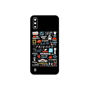 MAHOOT Friends 2 Cover Sticker for Samsung Galaxy A01