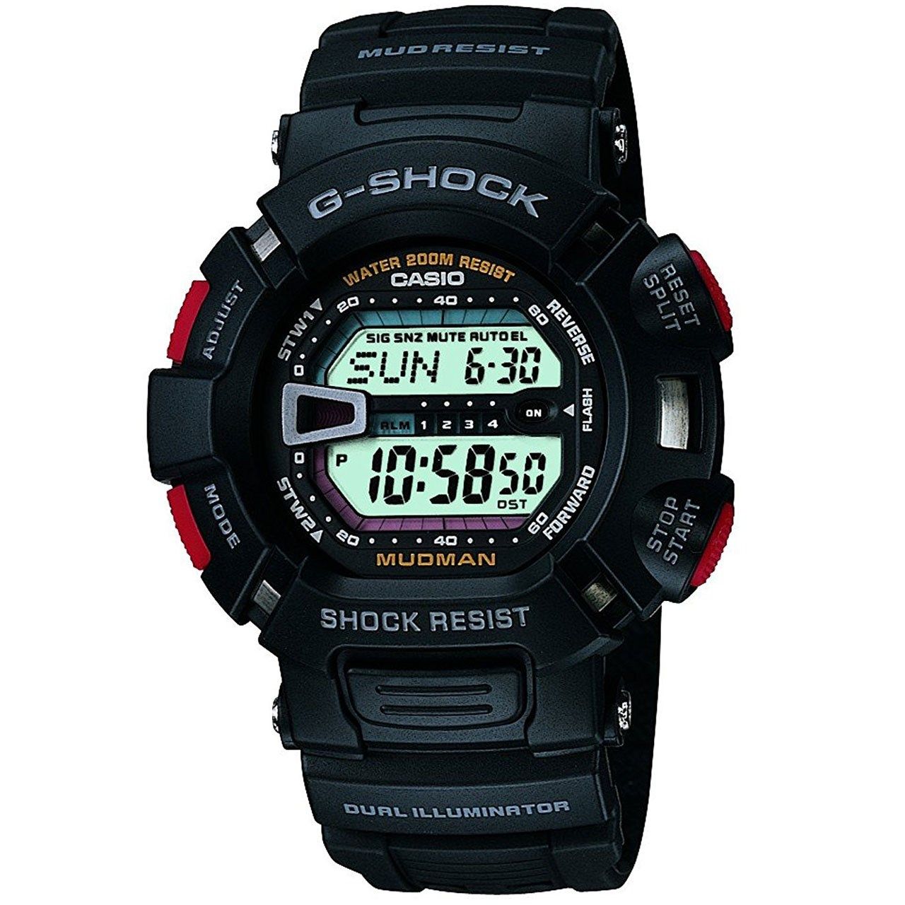 ساعت مچی دیجیتال مردانه کاسیو مدل G-9000-1VDR -  - 1