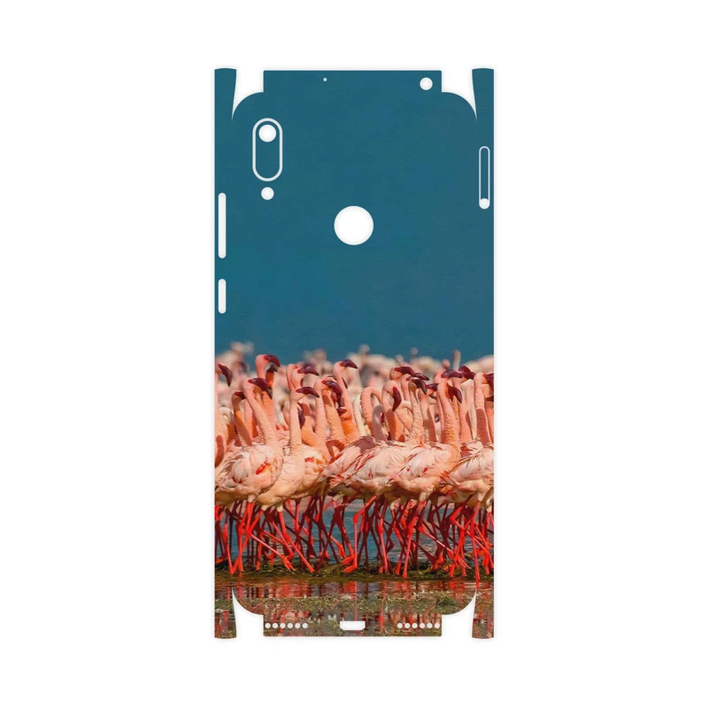 برچسب پوششی ماهوت مدل Flamingo-FullSkin مناسب برای گوشی موبایل هوآوی Y6 Prime 2019