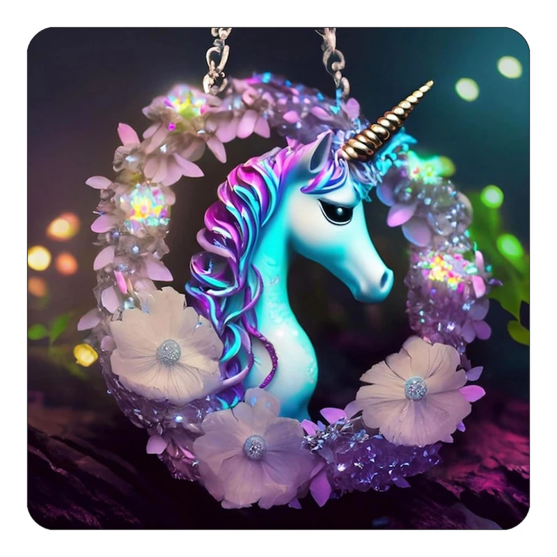 مگنت کاکتی طرح اسب تک شاخ و یونیکورن مدل mp31084