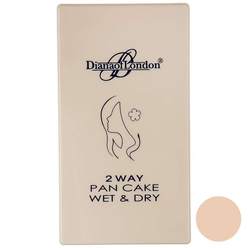 پنکیک دایانا آف لاندن سری 2Way Pan Cake Wet and Dry مدل Ginger Honey شماره 115