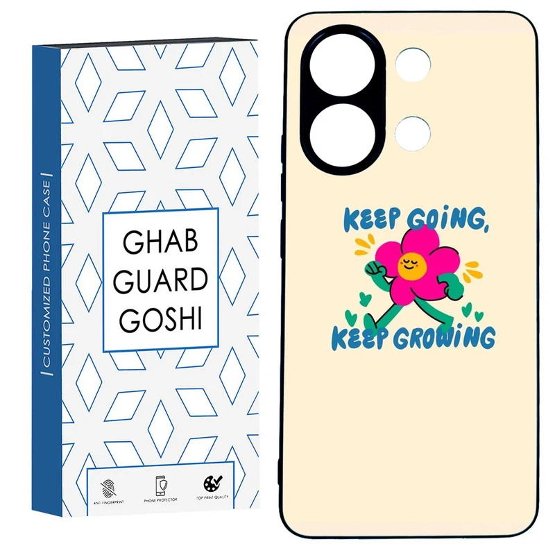 کاور قاب گارد گوشی طرح خوشحال کد TPU-248 مناسب برای گوشی موبایل شیائومی  REDMI NOTE 13 4G