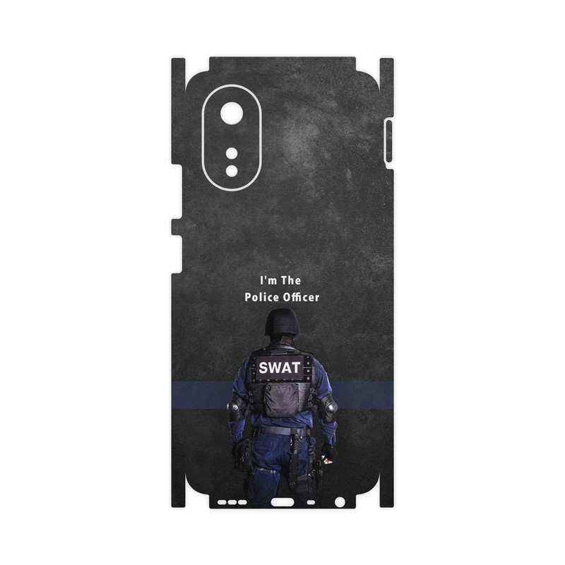 برچسب پوششی ماهوت مدل Police Officer-FullSkin مناسب برای گوشی موبایل اپو A38