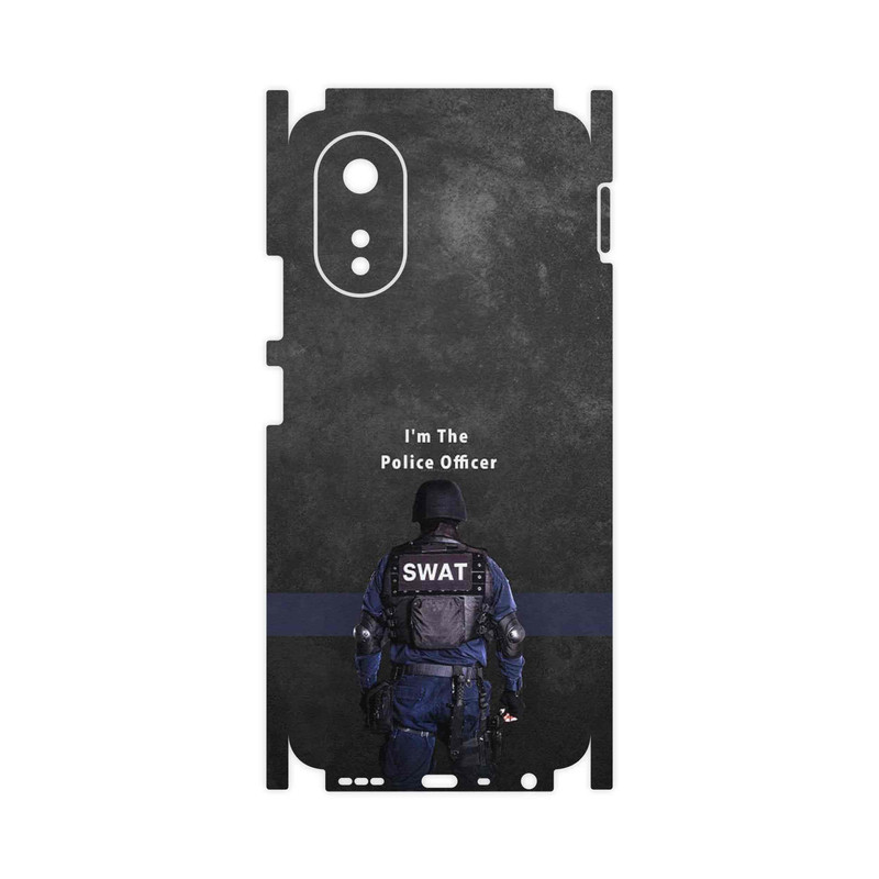 برچسب پوششی ماهوت مدل Police Officer-FullSkin مناسب برای گوشی موبایل اپو A38