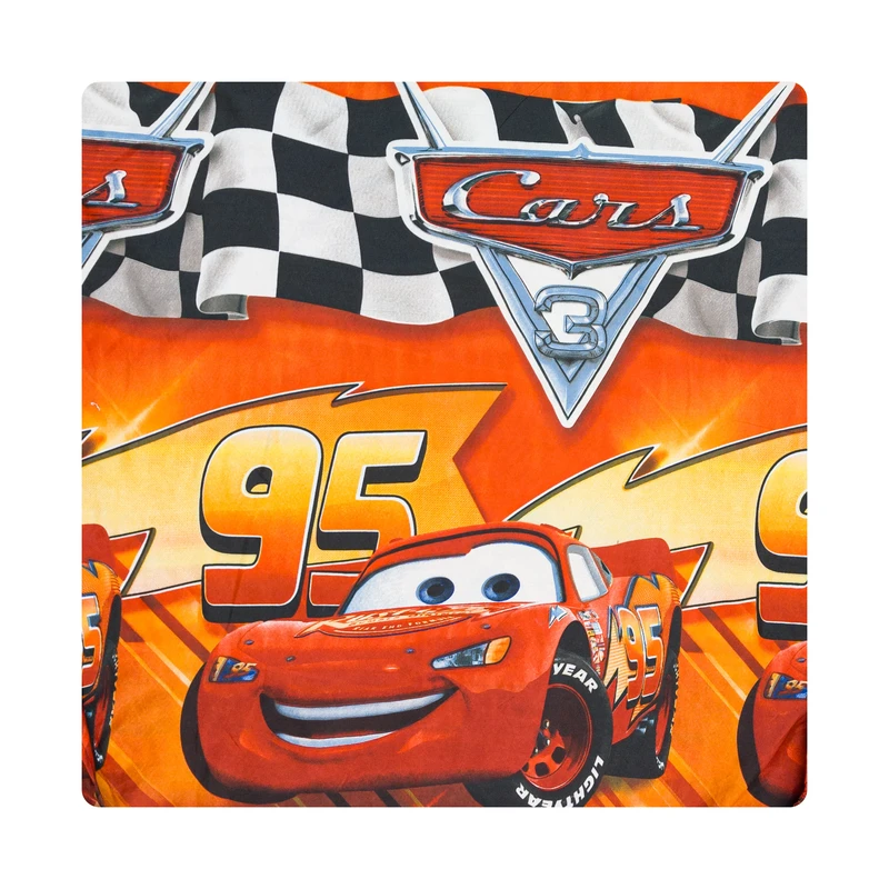 روکش لحاف مایکروفایبر آدنو مدل Cars کد MC19 یک نفره سایز 220x160 سانتی‌متر