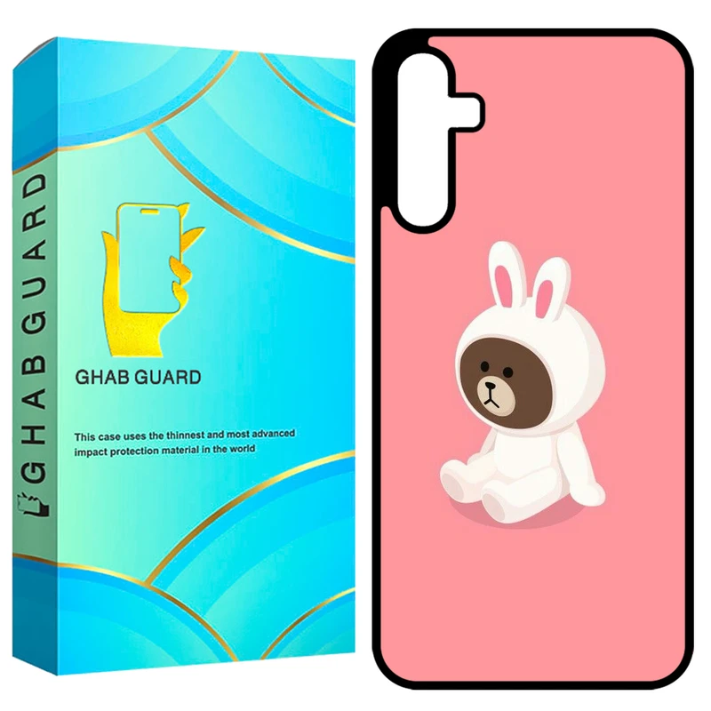 کاور قاب گارد طرح خرسی مدل GCHPA35 مناسب برای گوشی موبایل سامسونگ Galaxy A35 5G