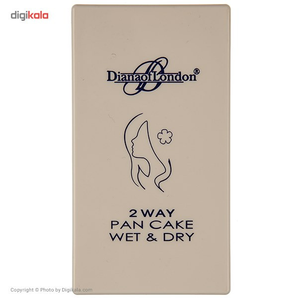 پنکیک دایانا آف لاندن سری 2Way Pan Cake Wet and Dry مدل Ginger Honey شماره 115