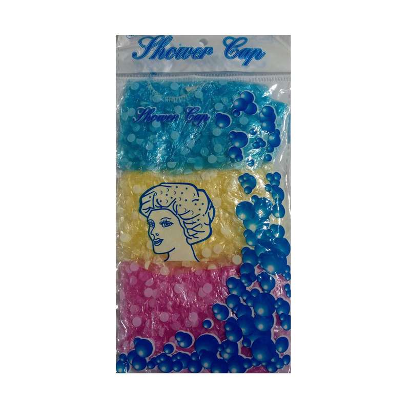 کلاه رنگ یکبار مصرف کد 4582 بسته 3 عددی