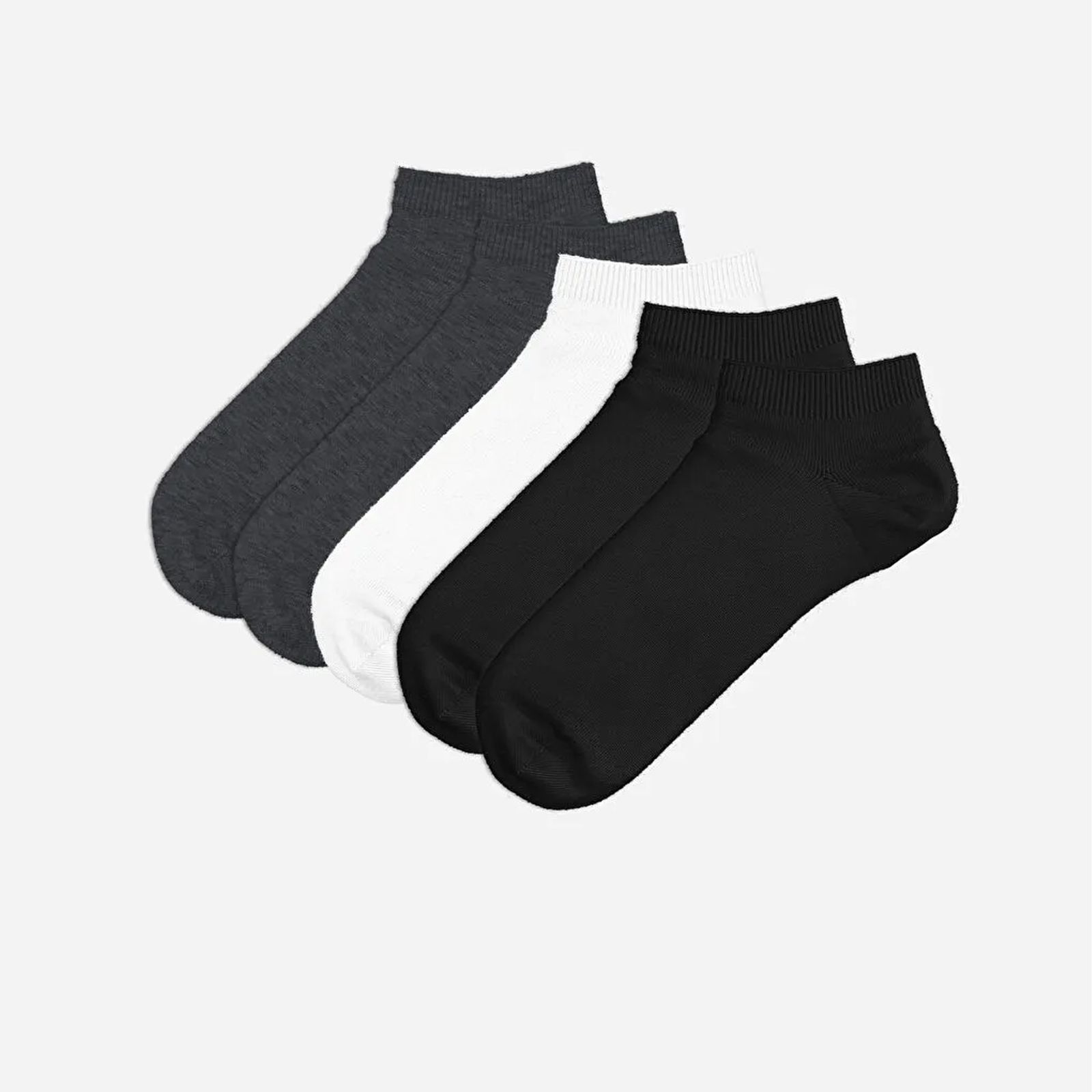 جوراب ساق کوتاه مردانه ال سی وایکیکی مدل s53267z8 مجموعه 5 عددی -  - 3