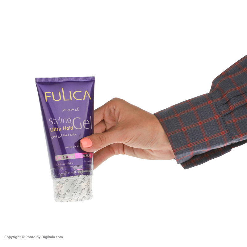 ژل مو فولیکا مدل Ultra Hold مناسب انواع مو حجم 150 میلی لیتر