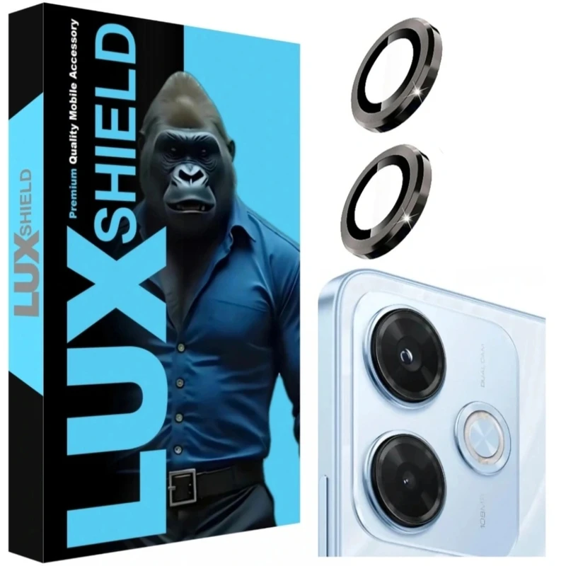 محافظ لنز دوربین لوکس شیلد فلزی مدل رینگی مناسب برای گوشی موبایل Redmi 13x