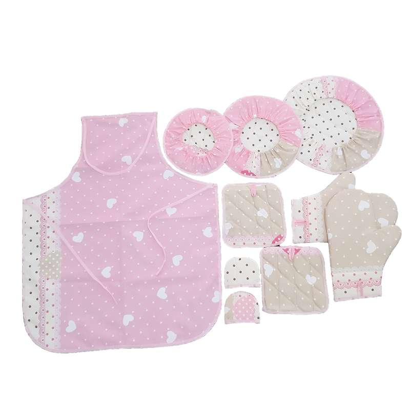 سرویس آشپزخانه 10 پارچه مدل قلب یخی سرویس آشپزخانه 10 پارچه مدل قلب یخی