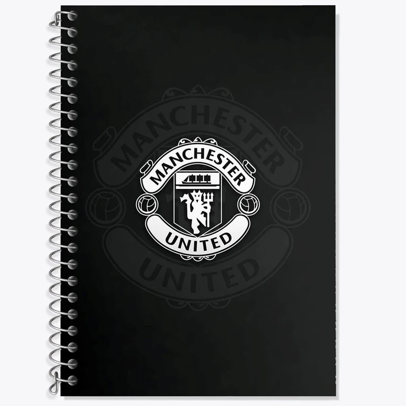 دفتر لغت 50 برگ خندالو مدل باشگاه منچستر یونایتد کد 26519