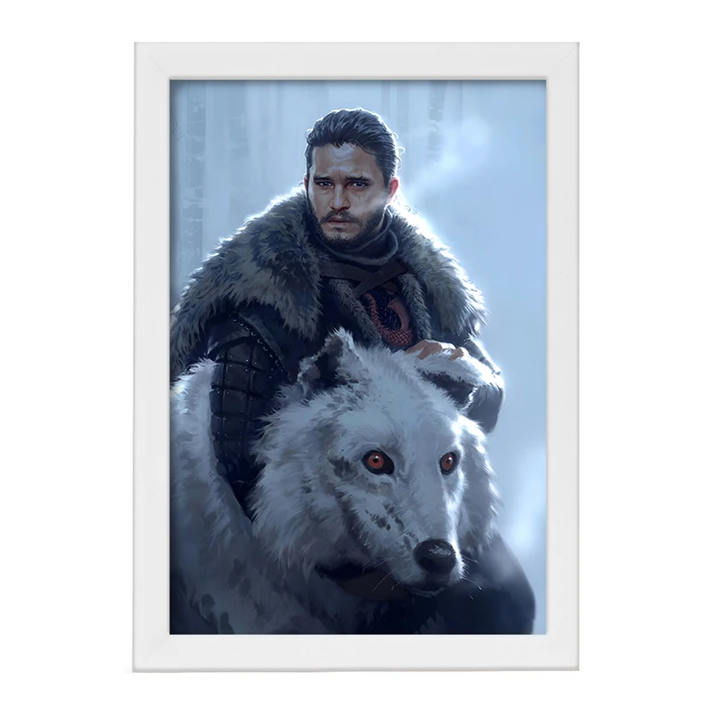 تابلو خندالو مدل بازی تاج و تخت (Game Of Thrones) کد F10155