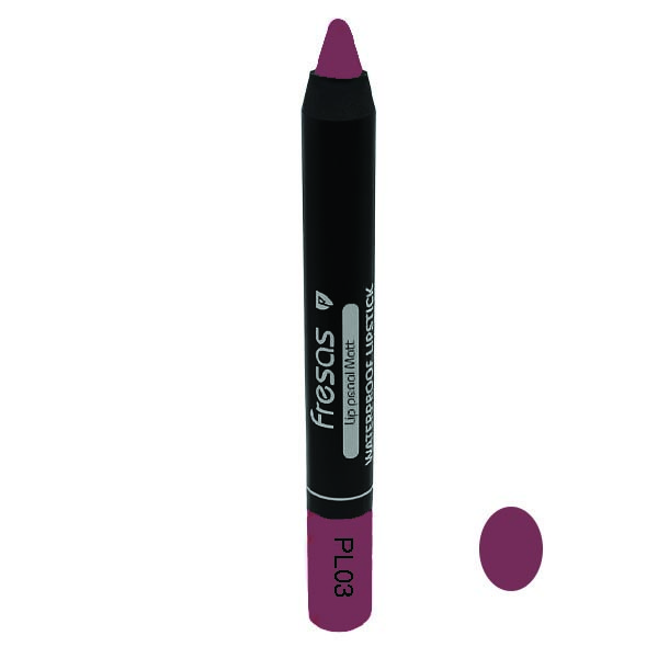 رژ لب مدادی مات فرساس مدل Look At Me شماره PL03