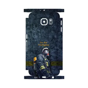 MAHOOT Firefighter-FullSkin Cover Sticker for Samsung Galaxy S6 Edge