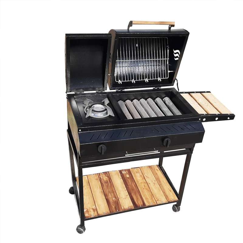 باربیکیو مدل گازی زغالی میلاد صنعت