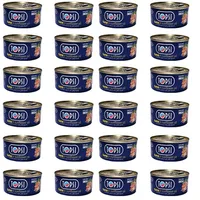  کنسرو تن ماهی در روغن آفتابگردان تاپسی - 180 گرم بسته 24 عددی