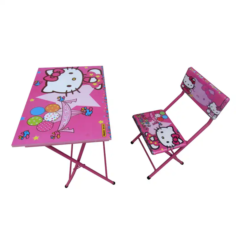 ست میز تحریر و صندلی میزیمو مدل کیتی 2 کد 254