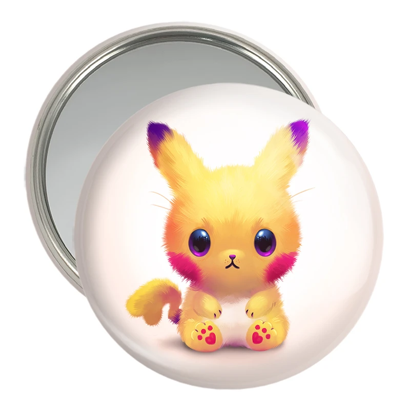 آینه جیبی خندالو مدل پیکاچو انیمه پوکمون  کد 17353