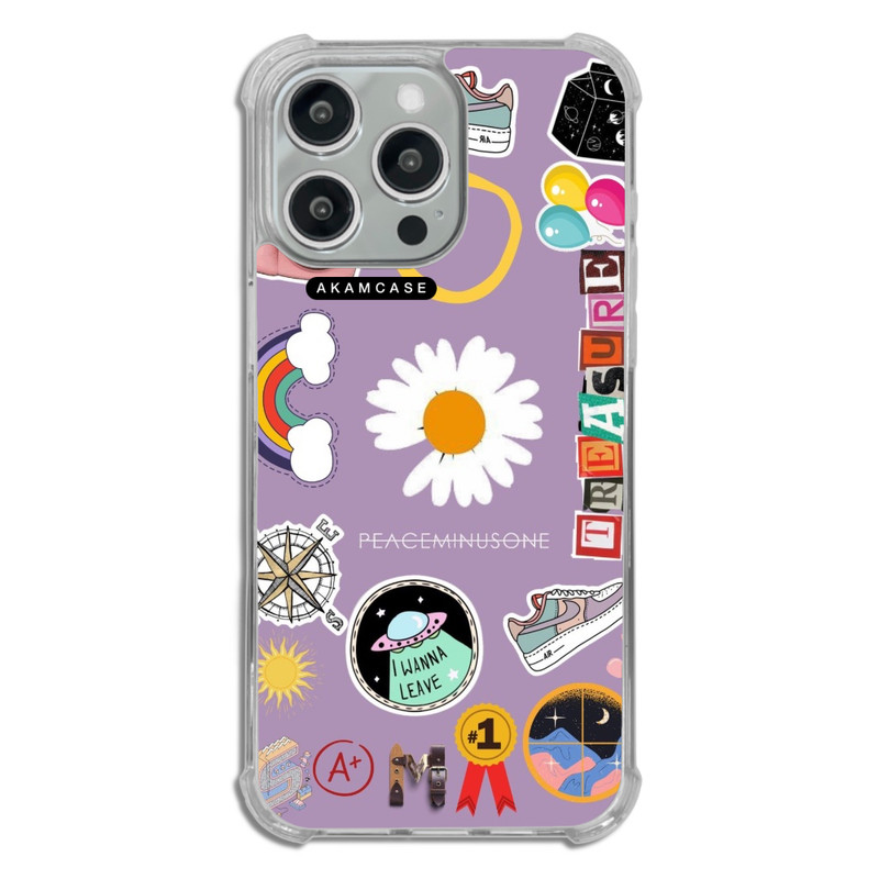 کاور آکام مدل AMCWTA15PROMAX-GOOD VIBES6 مناسب برای گوشی موبایل اپل iPhone 15 Pro Max