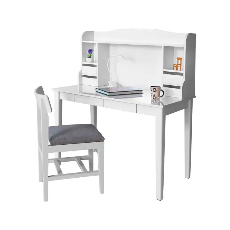 ست میز تحریر و صندلی گنجینه مدل فلور