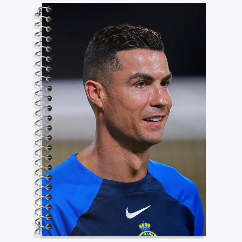 دفتر لغت 50 برگ خندالو طرح کریستیانو رونالدو کد 36427