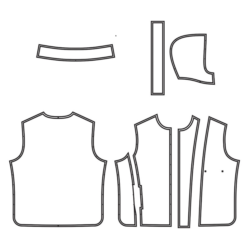 الگو ژِیله مردانه متد متریک سایز 48