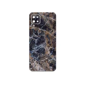 MAHOOT Earth-White-Marble Cover Sticker for Samsung Galaxy A12