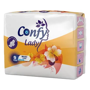 نوار بهداشتی کانفی لیدی مدل MAXI LONG بسته 9 عددی