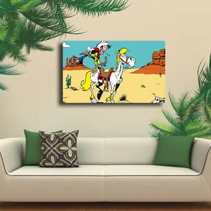 تابلو شاسی کودک مدل لوک خوش شانس کد 34