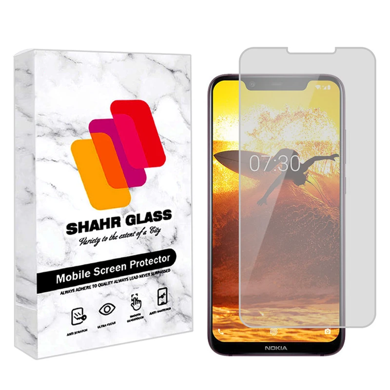 محافظ صفحه نمایش شهر گلس مدل SMSR مناسب برای گوشی موبایل نوکیا 8.1 