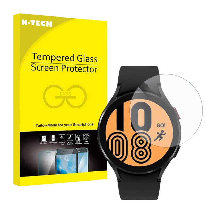 محافظ صفحه نمایش انتک مدل Tempered-N مناسب برای ساعت هوشمند سامسونگ Galaxy Watch 4 44mm