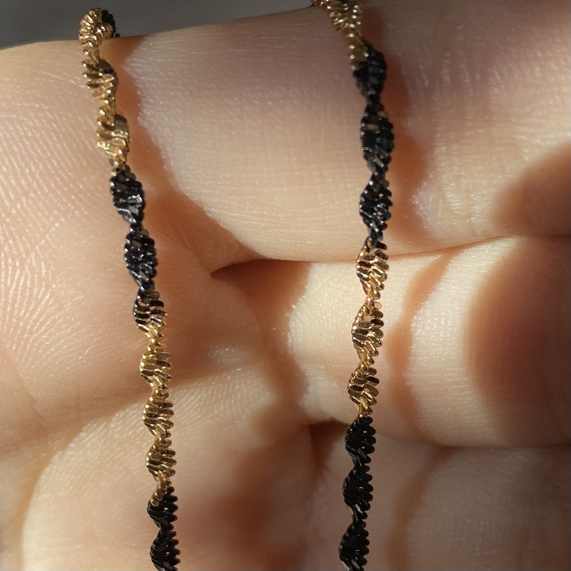 زنجیر زنانه ژوپینگ مدل پیچی