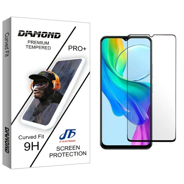 محافظ صفحه نمایش شیشه ای جی اف مدل Diamond مناسب برای گوشی موبایل ویوو Y03