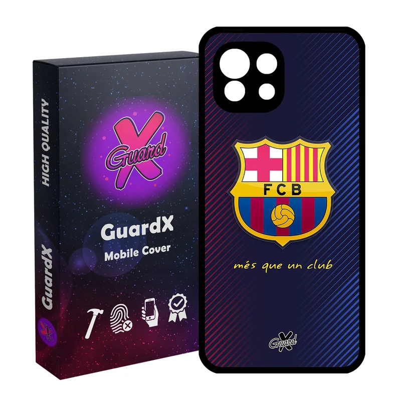 کاور گارد ایکس طرح Barcelona مدل Glass10058 مناسب برای گوشی موبایل شیائومی Mi 11 Lite