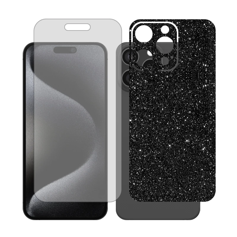 محافظ صفحه نمایش شفاف گلس مدل Together مناسب برای گوشی موبایل اپل iPhone 16 Pro Max به همراه برچسب پوششی