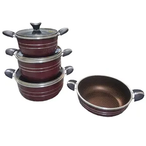 سرویس پخت و پز 7 پارچه طرخان مدل لانه زنبوری 