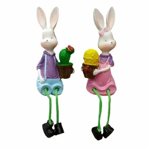 مجسمه طرح خرگوش کد OVD76 مجموعه 2 عددی