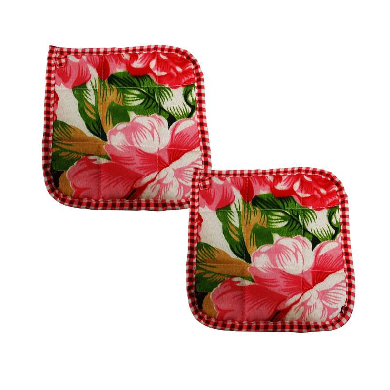 دستگیره آشپزخانه مدل گل های بهاری کد 01 مجموعه 2 عددی