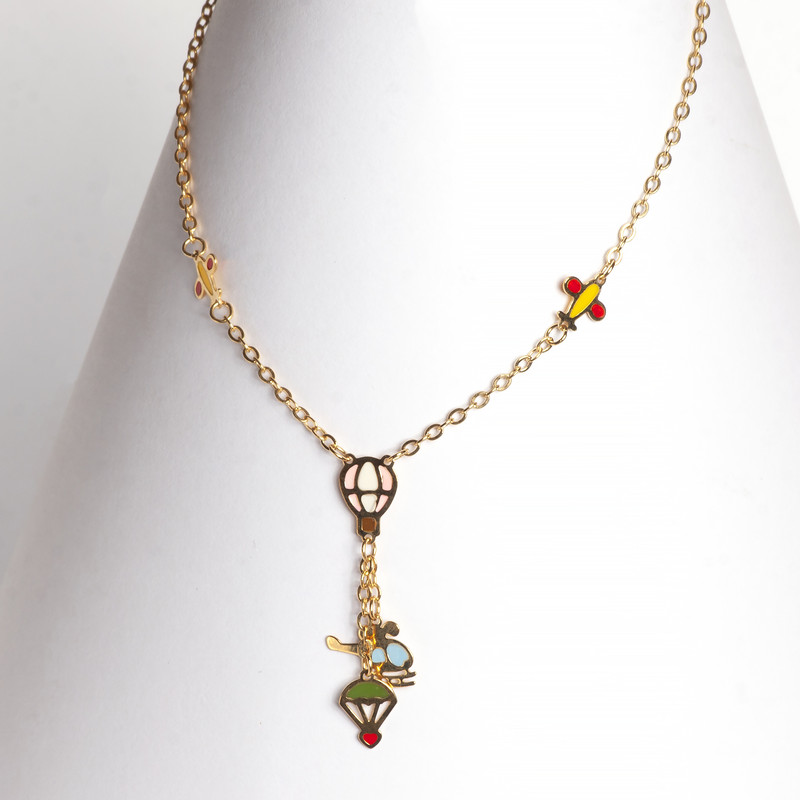 ست طلا 18 عیار دخترانه مدل 511867