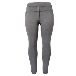 شلوار جین زنانه مدل 3650 رنگ طوسی