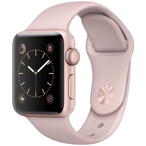 ساعت هوشمند اپل واچ سری 1 مدل 38mm Rose Gold Case with Pink Sand Band