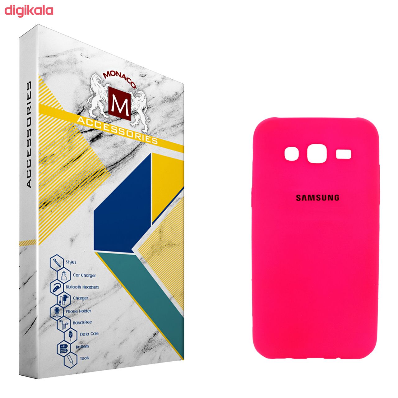 کاور موناکو مدل Si071 مناسب برای گوشی موبایل سامسونگ Galaxy J5 2015 به همراه محافظ صفحه نمایش