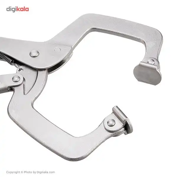 انبر قفلی C شکل ایران پتک مدل HE 1110 سایز 11 اینچ