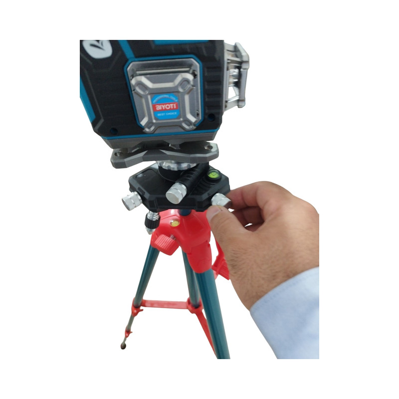 تراز لیزری دیجیتالی بیوتی مدل BYT- 4D17S - 360 به همراه پایه