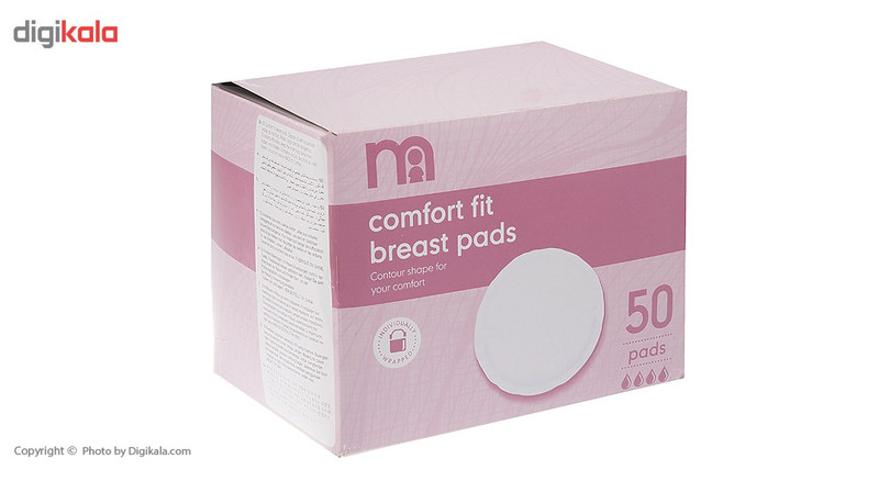 پد سینه مادرکر مدل 50عددیComfort Fit کد 1843 پد سینه مادرکر مدل 50عددیComfort Fit کد 1843